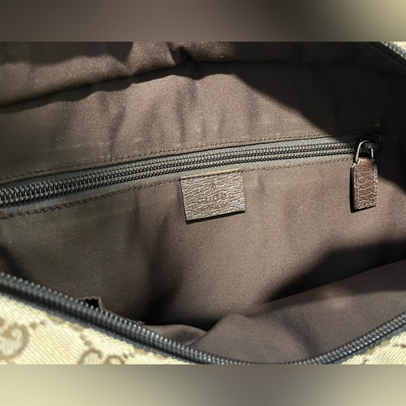 Authenticated Gucci Sylvie Web Hobo Shoulder Bag Tote Handbag Laptop Bag - Picture 12 of 16